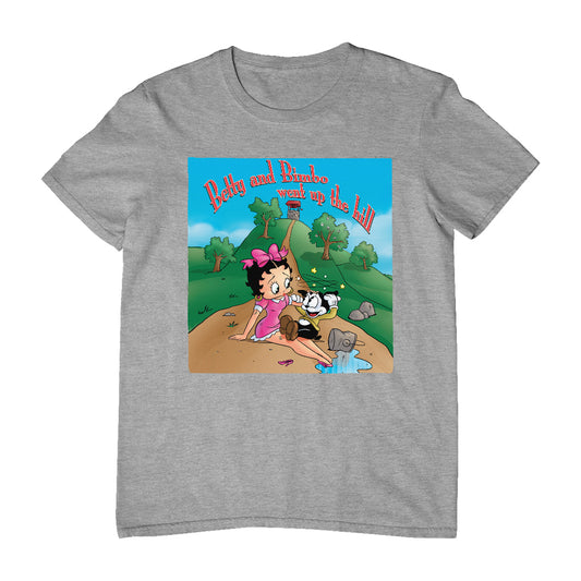 Betty Boop Betty and Bimbo Went Up The Hill Men's T-Shirt