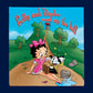 Betty Boop Betty and Bimbo Went Up The Hill Kids T-Shirt