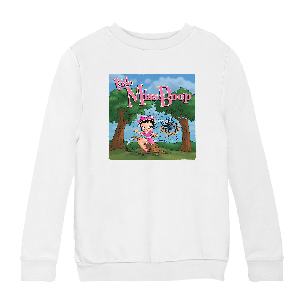 Betty Boop Little Miss Boop Kids Sweatshirt