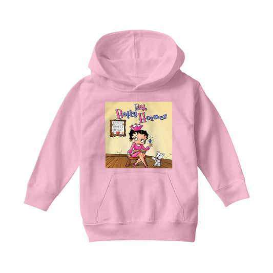 Betty Boop Little Betty Horner Kids Hooded Sweatshirt