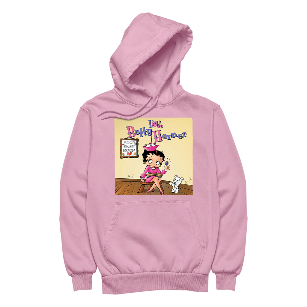 Betty Boop Little Betty Horner Men's Hooded Sweatshirt
