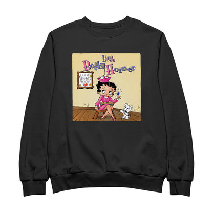 Betty Boop Little Betty Horner Men's Sweatshirt