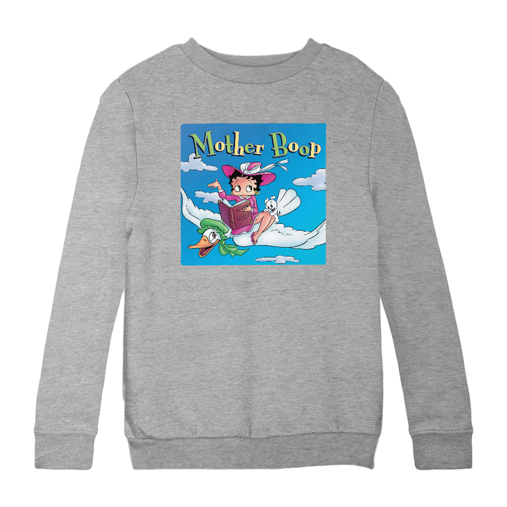 Betty Boop Mother Boop Kids Sweatshirt