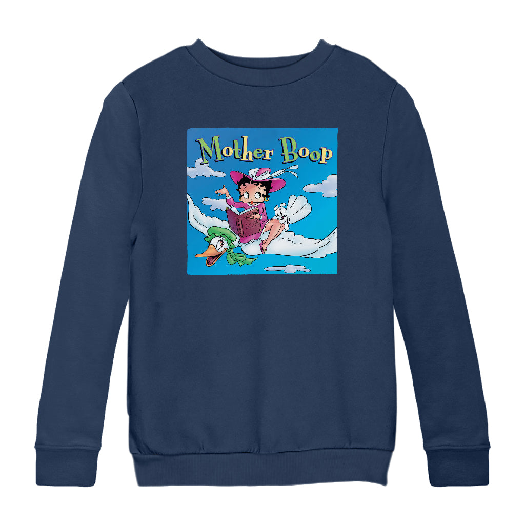 Betty Boop Mother Boop Kids Sweatshirt
