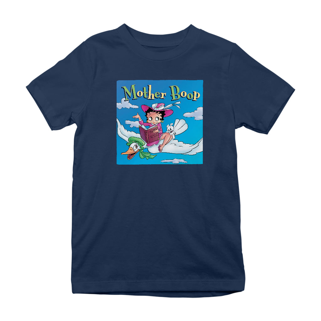 Betty Boop Mother Boop Kids T-Shirt