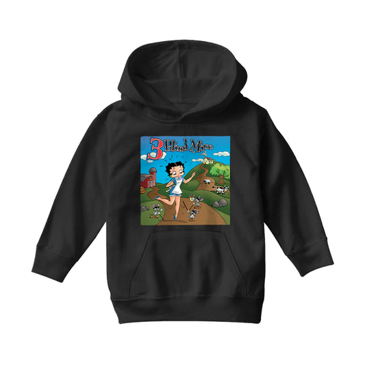 Betty Boop Three Blind Mice Kids Hooded Sweatshirt