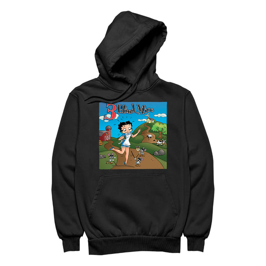 Betty Boop Three Blind Mice Women's Hooded Sweatshirt