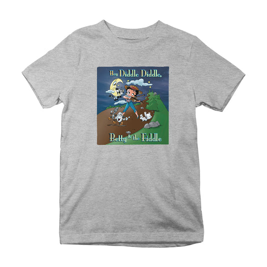 Betty Boop Betty And The Fiddle Kids T-Shirt