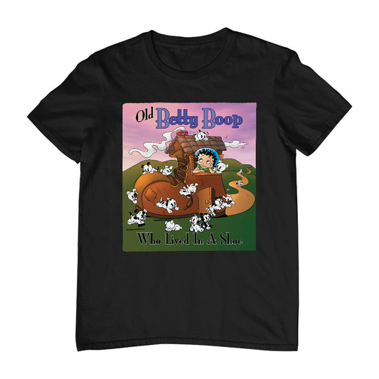 Betty Boop Old Betty Boop Who Lived In A Shoe Men's T-Shirt