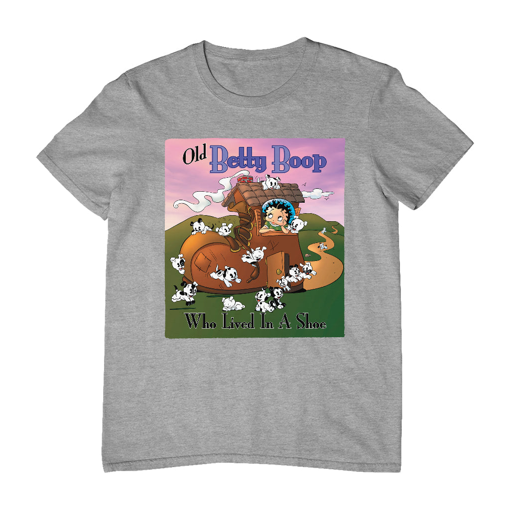 Betty Boop Old Betty Boop Who Lived In A Shoe Men's T-Shirt