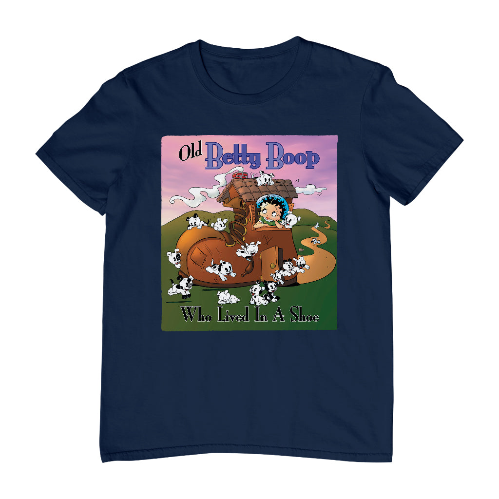 Betty Boop Old Betty Boop Who Lived In A Shoe Men's T-Shirt