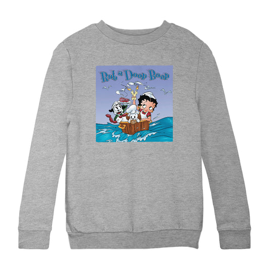 Betty Boop Rub A Doop Boop Kids Sweatshirt