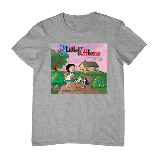 Betty Boop Three Little Kittens Men's T-Shirt
