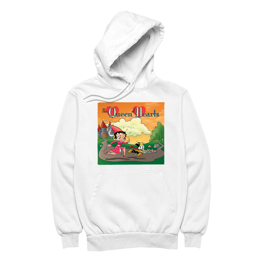 Betty Boop The Queen Of Hearts Women's Hooded Sweatshirt