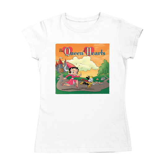 Betty Boop The Queen Of Hearts Women's T-Shirt