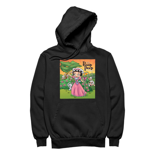 Betty Boop Little Boop Peep Men's Hooded Sweatshirt