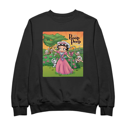 Betty Boop Little Boop Peep Men's Sweatshirt