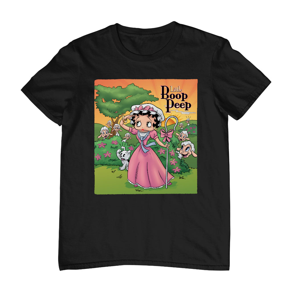 Betty Boop Little Boop Peep Men's T-Shirt