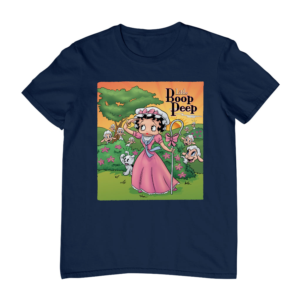 Betty Boop Little Boop Peep Men's T-Shirt