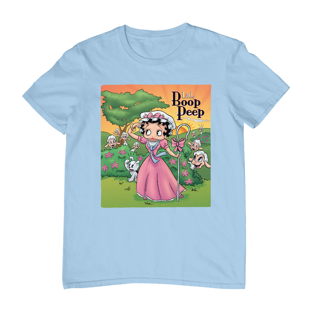 Betty Boop Little Boop Peep Men's T-Shirt