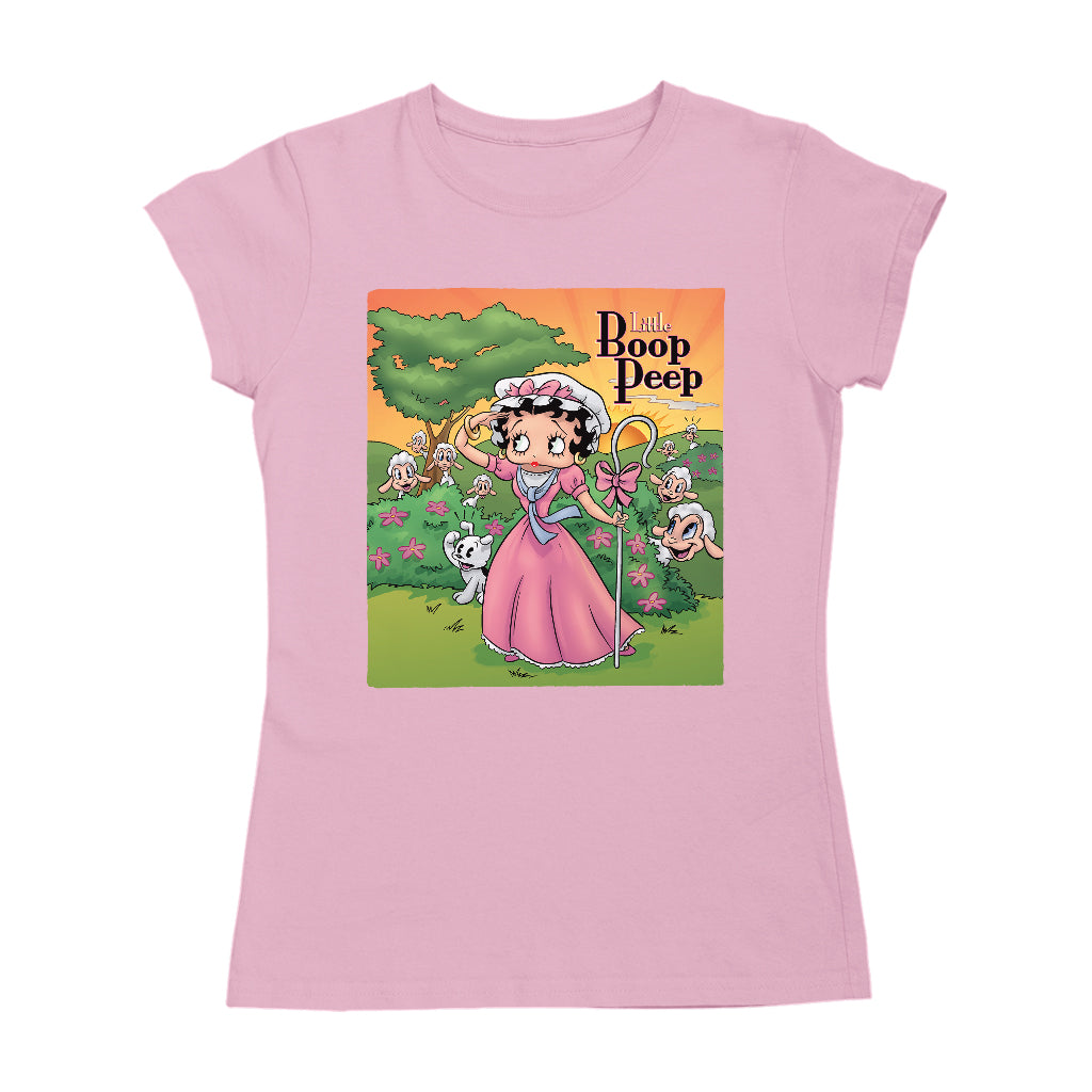 Betty Boop Little Boop Peep Women's T-Shirt