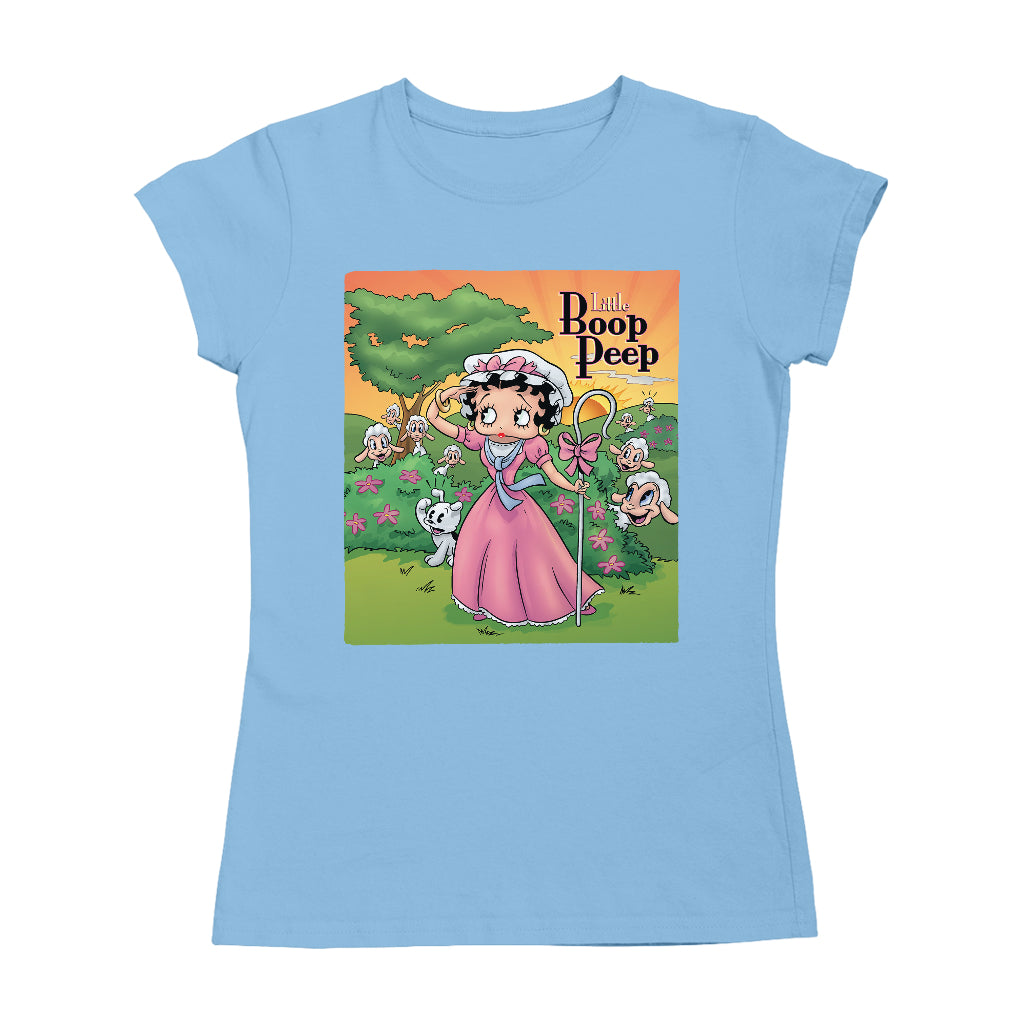 Betty Boop Little Boop Peep Women's T-Shirt