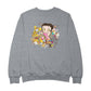 Betty Boop Multicoloured Curly Splash Men's Sweatshirt