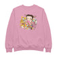 Betty Boop Multicoloured Curly Splash Men's Sweatshirt