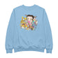 Betty Boop Multicoloured Curly Splash Men's Sweatshirt