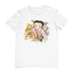 Betty Boop Multicoloured Curly Splash Men's T-Shirt