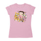 Betty Boop Multicoloured Curly Splash Women's T-Shirt
