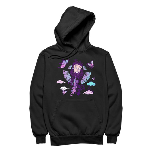 Betty Boop Butterfly Boop Men's Hooded Sweatshirt