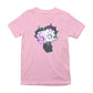 Betty Boop Swirls Pattern Kids T-Shirt