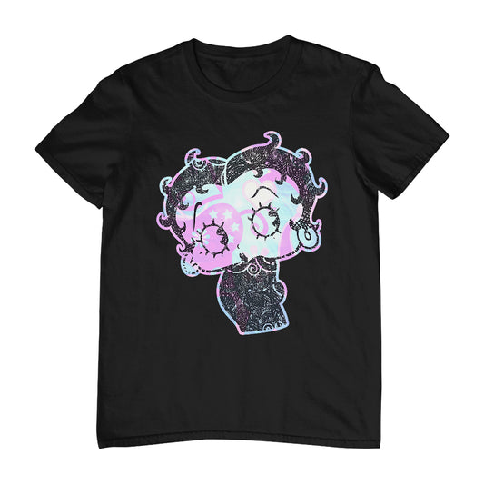Betty Boop Swirls Pattern Men's T-Shirt