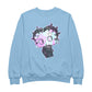 Betty Boop Swirls Pattern Women's Sweatshirt