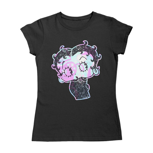 Betty Boop Swirls Pattern Women's T-Shirt