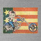 Betty Boop Motorcycle Stars and Stripes Kids Hooded Sweatshirt