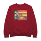 Betty Boop Motorcycle Stars and Stripes Men's Sweatshirt