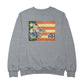 Betty Boop Motorcycle Stars and Stripes Men's Sweatshirt