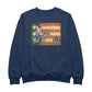 Betty Boop Motorcycle Stars and Stripes Men's Sweatshirt