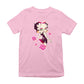 Betty Boop Blowing Shiny Kisses Kids T-Shirt