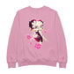 Betty Boop Blowing Shiny Kisses Men's Sweatshirt