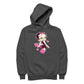 Betty Boop Blowing Shiny Kisses Women's Hooded Sweatshirt