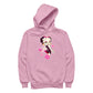 Betty Boop Blowing Shiny Kisses Women's Hooded Sweatshirt