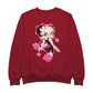 Betty Boop Blowing Shiny Kisses Women's Sweatshirt