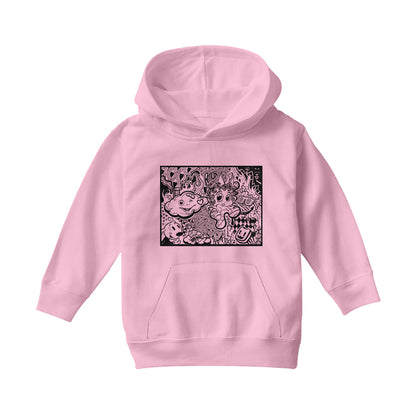 Betty Boop Psychedelic Love Kids Hooded Sweatshirt