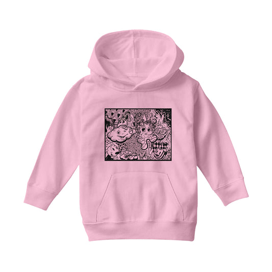 Betty Boop Psychedelic Love Kids Hooded Sweatshirt