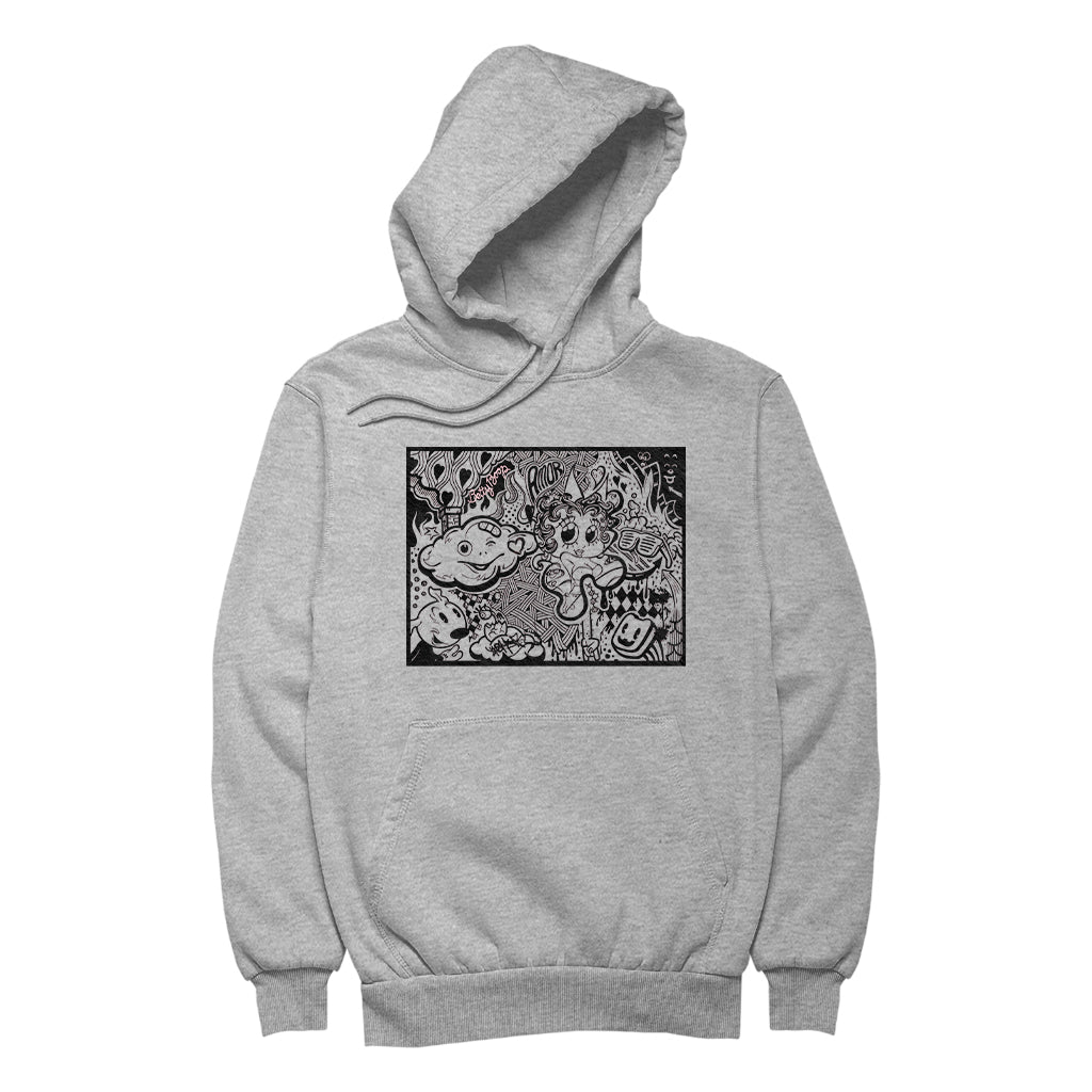 Betty Boop Psychedelic Love Men's Hooded Sweatshirt