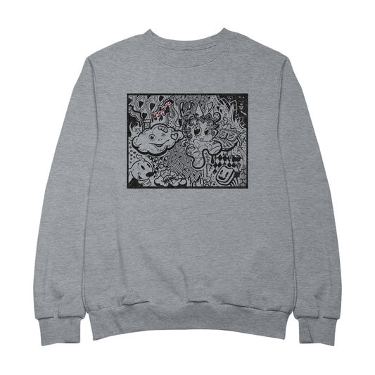 Betty Boop Psychedelic Love Men's Sweatshirt