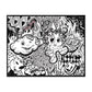 Betty Boop Psychedelic Love Kids Hooded Sweatshirt